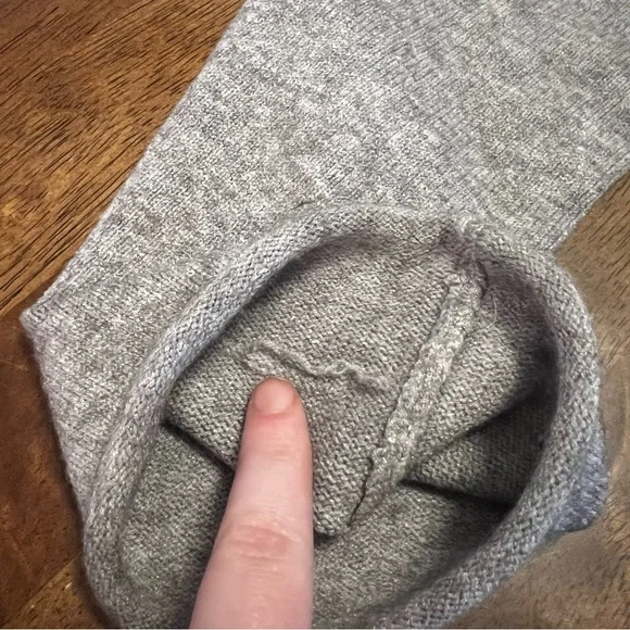 Anthropologie Fresnel Pullover Nautical Buttoned Sweater Size XS Gray - Picture 13 of 16